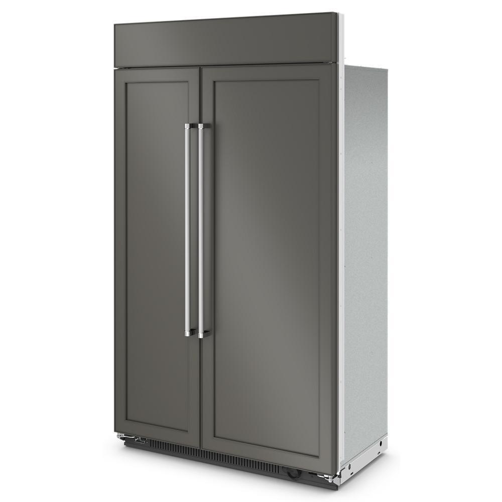 Kitchenaid KBSN708MPA 30 Cu. Ft. 48"" Built-In Side-By-Side Refrigerator With Panel-Ready Doors