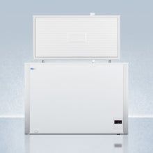 Summit EQFF72 Commercially Listed 8 Cu.Ft. Frost-Free Chest Freezer In White With Digital Thermostat For General Purpose Storage; Replaces Scff70