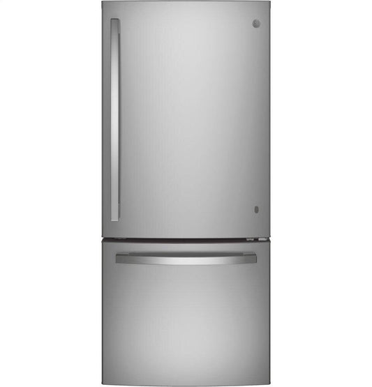 Ge Appliances GBE21DSKSS Ge® Energy Star® 21.0 Cu. Ft. Bottom-Freezer Refrigerator