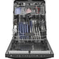 Ge Appliances GDT665SGNBB Ge® Top Control With Stainless Steel Interior Dishwasher With Sanitize Cycle & Dry Boost With Fan Assist
