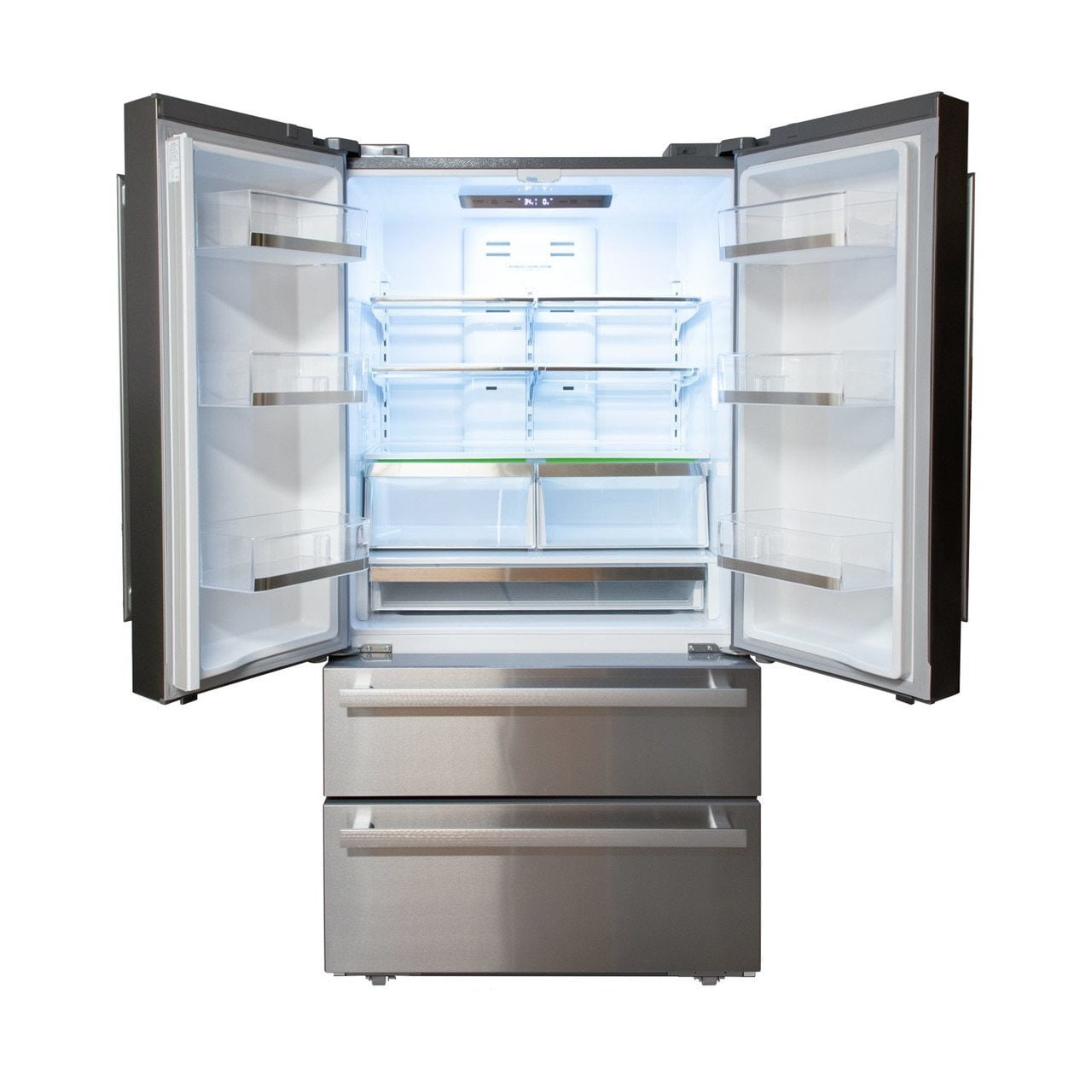 Sharp SJG2351FS Sharp French 4-Door Counter-Depth Refrigerator