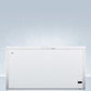 Summit EQFF152 Commercially Listed 17 Cu.Ft. Frost-Free Chest Freezer In White With Digital Thermostat For General Purpose Storage; Replaces Scff150