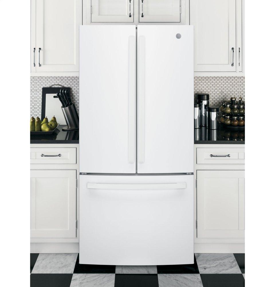 Ge Appliances GNE25JGKWW Ge® Energy Star® 24.7 Cu. Ft. French-Door Refrigerator
