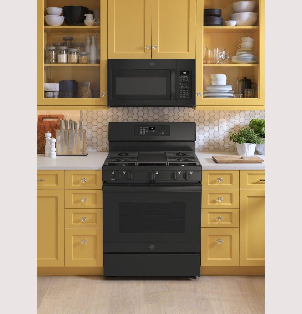 Ge Appliances JGB735DPBB Ge® 30" Free-Standing Gas Convection Range With No Preheat Air Fry