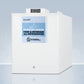 Summit FFAR25L7NZ Compact Commercially Approved Nutrition Center Series All-Refrigerator In White With Front Lock And Digital Temperature Display