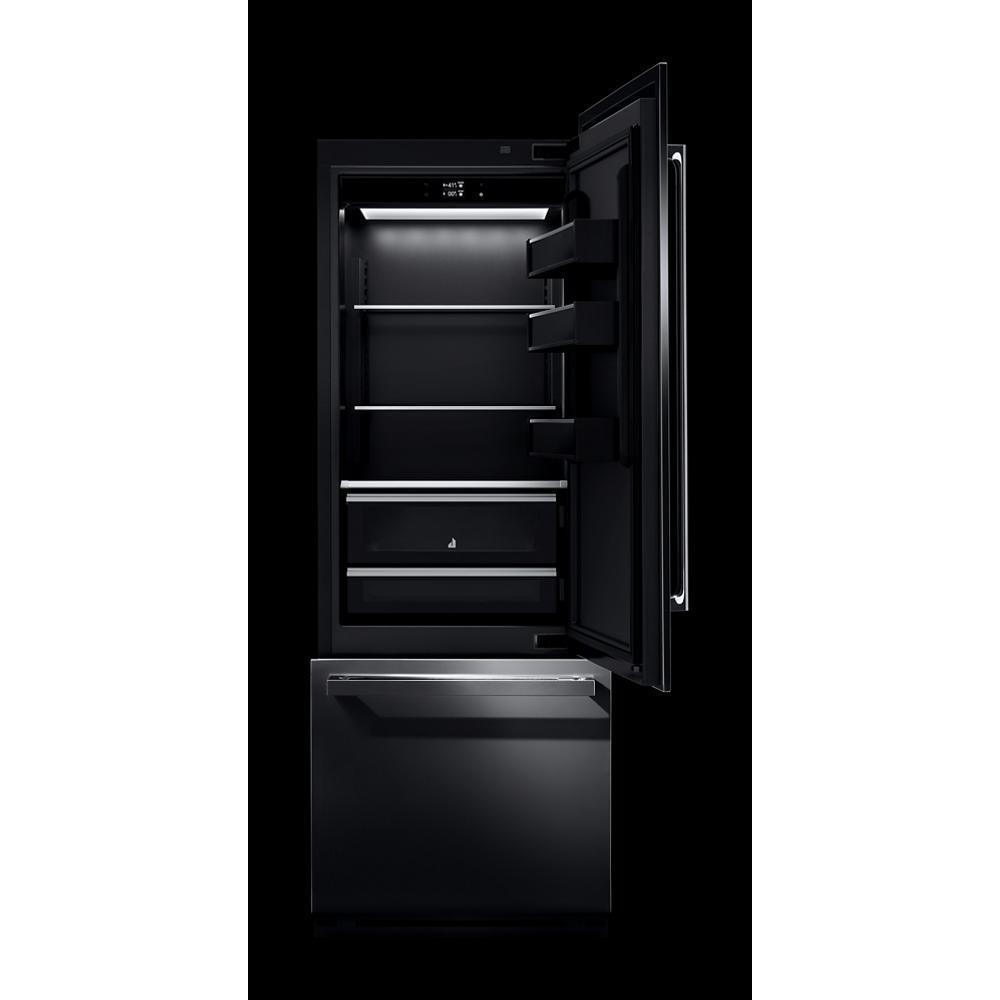 Jennair JBBFR30NMX Panel-Ready 30" Built-In Bottom-Mount Refrigerator, Right Swing