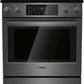 Bosch HEI8046U 800 Series Electric Slide-In Range 30'' Black Inox Hei8046U