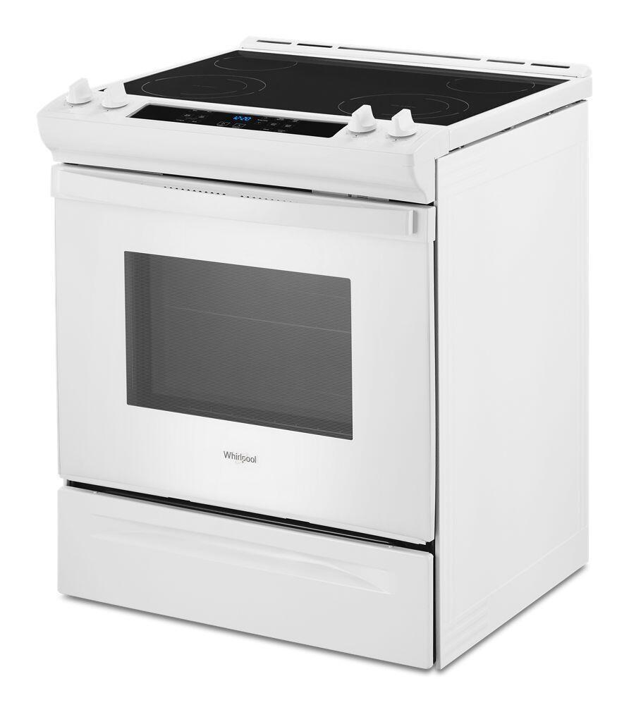 Whirlpool WEE515S0LW 4.8 Cu. Ft. Whirlpool® Electric Range With Frozen Bake&#8482; Technology