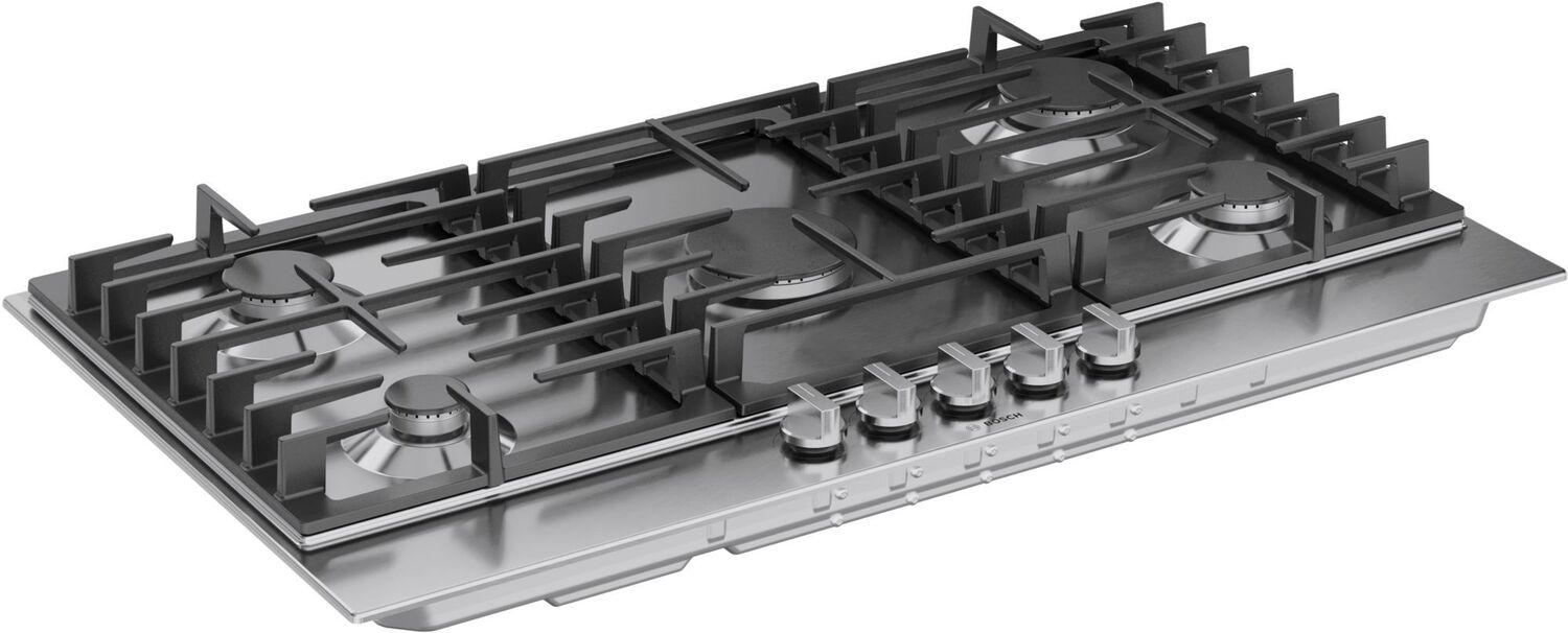 Bosch NGM3650UC 300 Series Gas Cooktop Stainless Steel