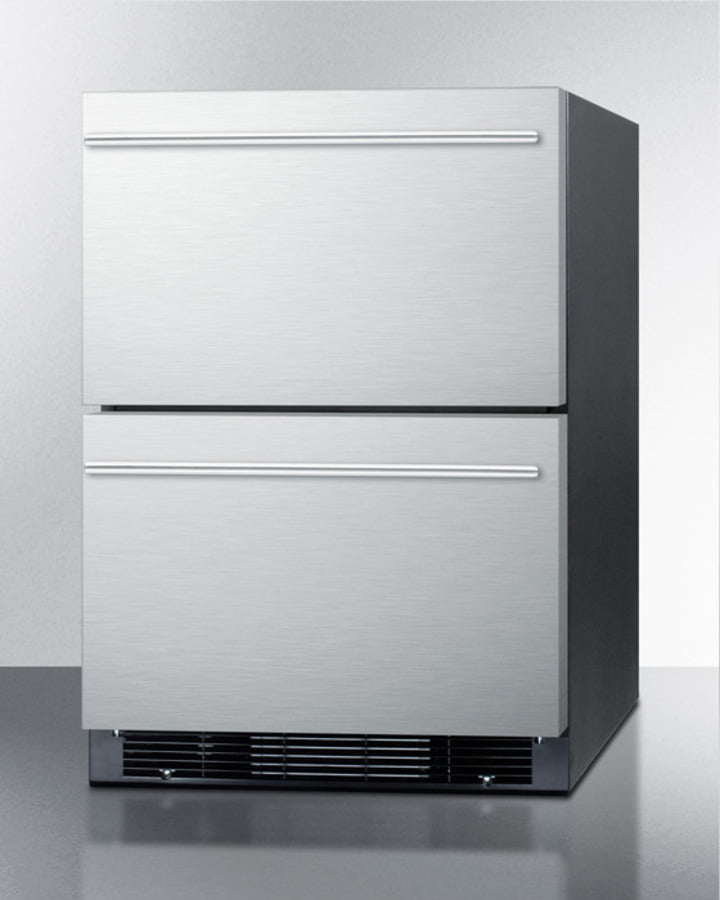 Summit SPRF2D5 24" Wide 2-Drawer Refrigerator-Freezer