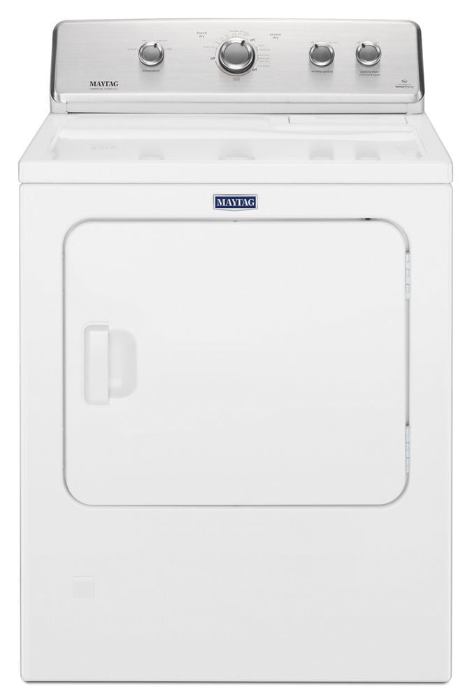 Maytag MEDC465HW Large Capacity Top Load Dryer With Wrinkle Control - 7.0 Cu. Ft.