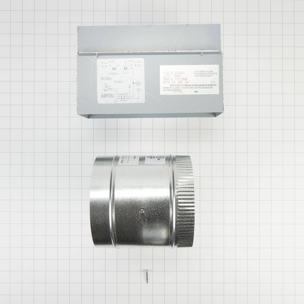 Amana W10446914 Range Hood Air Kit, 10" Round