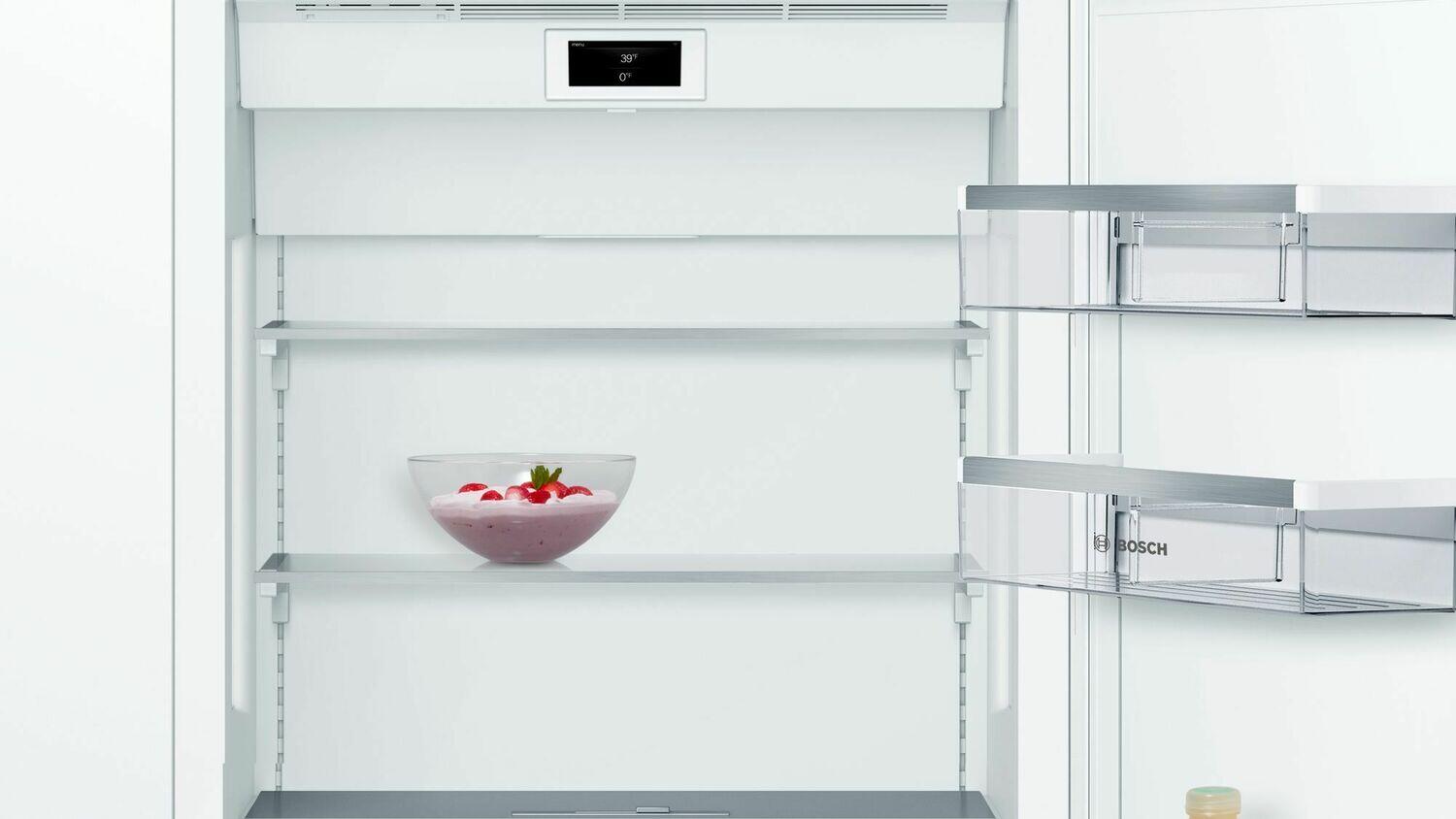 Bosch B30BB935SS Benchmark® Built-In Bottom Freezer Refrigerator 30'' B30Bb935Ss