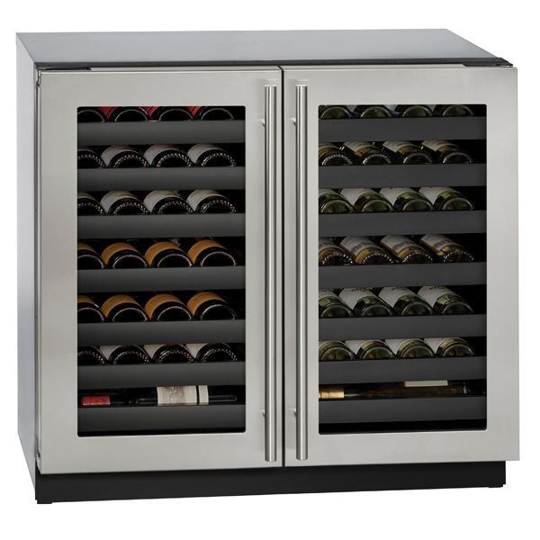 U-Line U3036WCWCS00B 3036Wcwc 36" Dual-Zone Wine Refrigerator With Stainless Frame Finish (115 V/60 Hz Volts /60 Hz Hz)