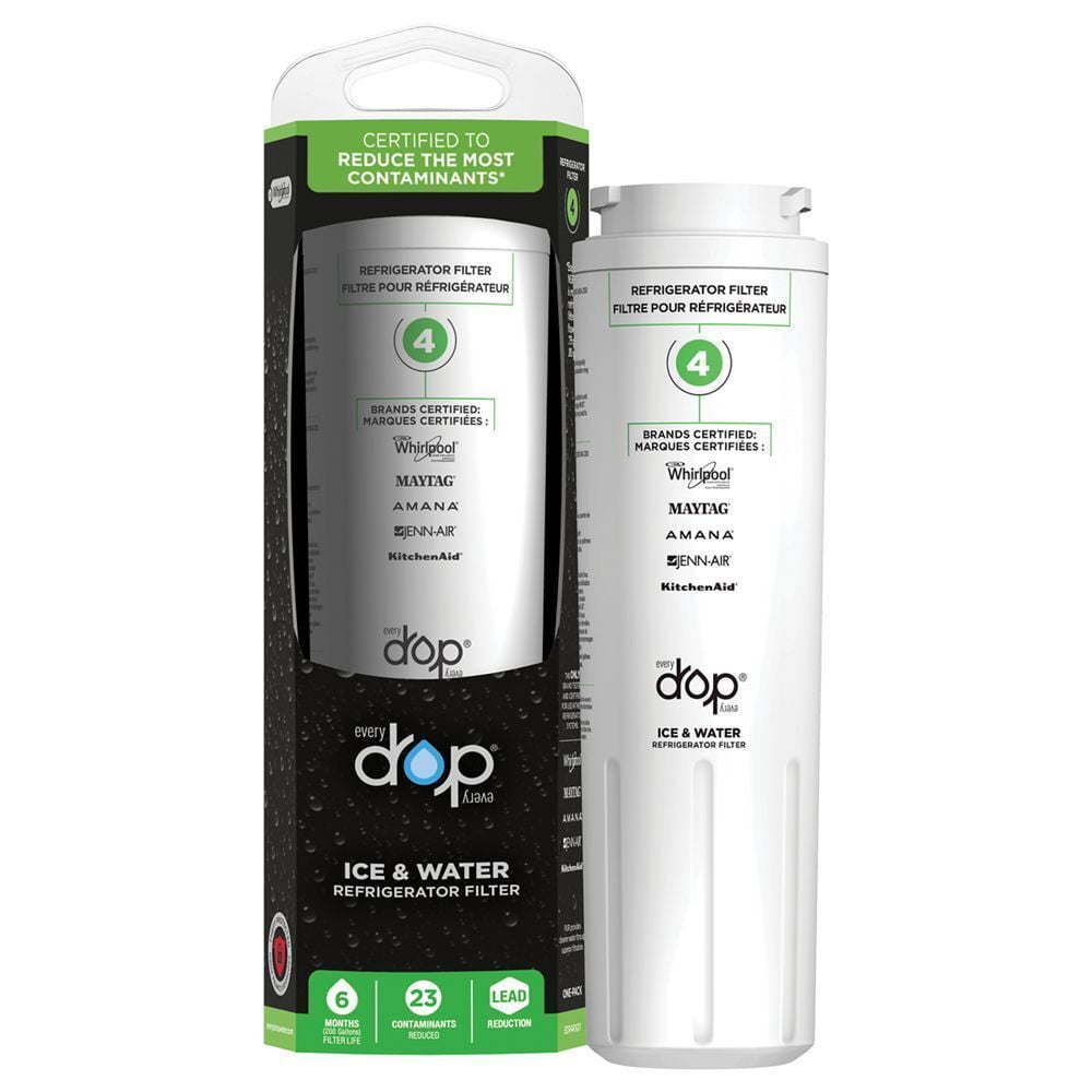 Whirlpool EDR4RXD1 Everydrop® Refrigerator Water Filter 4 - Edr4Rxd1 (Pack Of 1)