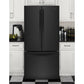Ge Appliances GWE19JGLBB Ge® Energy Star® 18.6 Cu. Ft. Counter-Depth French-Door Refrigerator