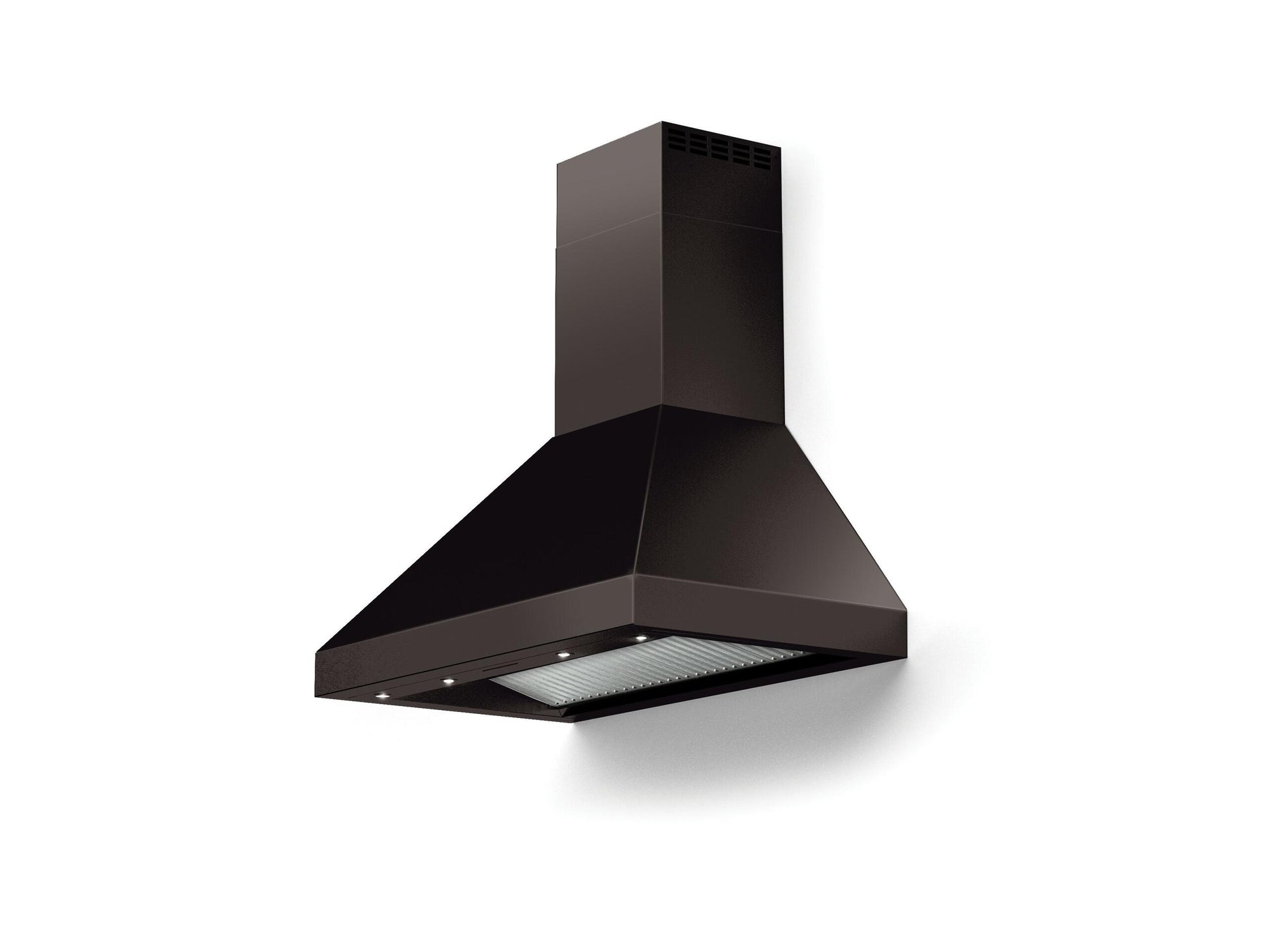Verona VECHW36GB 36" Designer Chimney Wall Hood- 600 Cfm - 4 Speeds