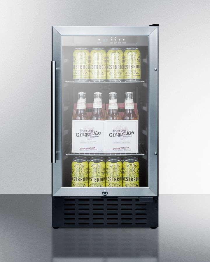 Summit SCR1841B 18" Wide Built-In Beverage Center