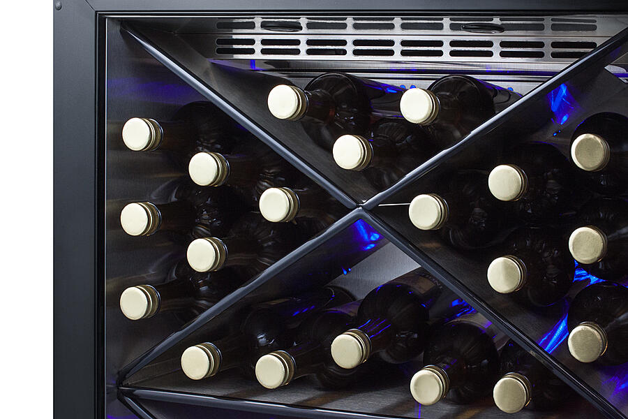 Summit SCR610BLX 24" Wide Single Zone Built-In Commercial Wine Cellar