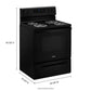 Whirlpool WFC150M0JB 4.8 Cu. Ft. Whirlpool® Electric Range With Keep Warm Setting