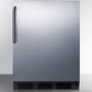 Summit FF6BCSSADA Ada Compliant All-Refrigerator For Built-In General Purpose Use, Auto Defrost With A Fully Wrapped Stainless Steel Exterior