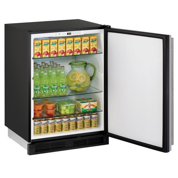 U-Line U1224RS00B 1224R 24" Refrigerator With Stainless Solid Finish (115 V/60 Hz Volts /60 Hz Hz)