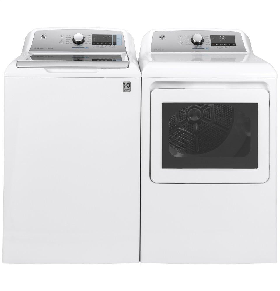 Ge Appliances GTW845CSNWS Ge® 5.0 Cu. Ft. Capacity Smart Washer With Sanitize W/Oxi And Smartdispense