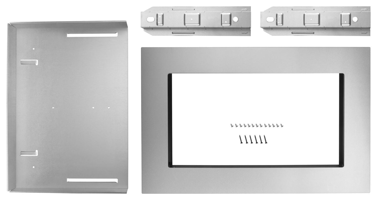 Whirlpool MK2167AZ 27 In. Trim Kit For 1.6 Cu. Ft. Countertop Microwave Oven Fingerprint Resistant Stainless Steel