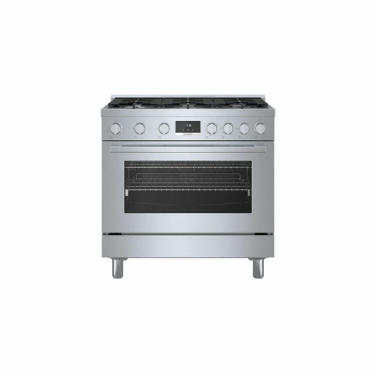 Bosch HGS8655UC 800 Series Gas Freestanding Range 36'' Stainless Steel Hgs8655Uc