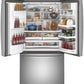 Ge Appliances PFE28KYNFS Ge Profile™ Series Energy Star® 27.7 Cu. Ft. Fingerprint Resistant French-Door Refrigerator With Hands-Free Autofill