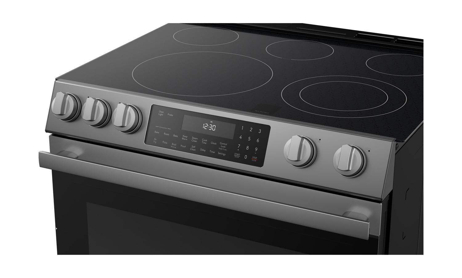 Sharp SSR3065JS 30 In. Electric Convection Slide-In Range With Air Fry