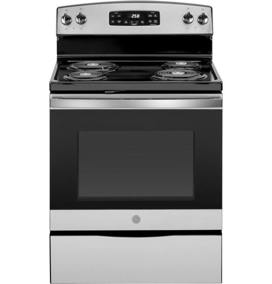 Ge Appliances JB258RMSS Ge® 30" Free-Standing Self-Clean Electric Range