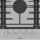 Bosch NGM3650UC 300 Series Gas Cooktop Stainless Steel