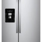 Whirlpool WRS335SDHM 36-Inch Wide Side-By-Side Refrigerator - 25 Cu. Ft.