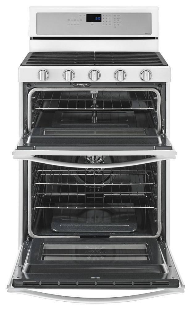 Whirlpool WGG745S0FH 6.0 Cu. Ft. Gas Double Oven Range With Ez-2-Lift Hinged Grates
