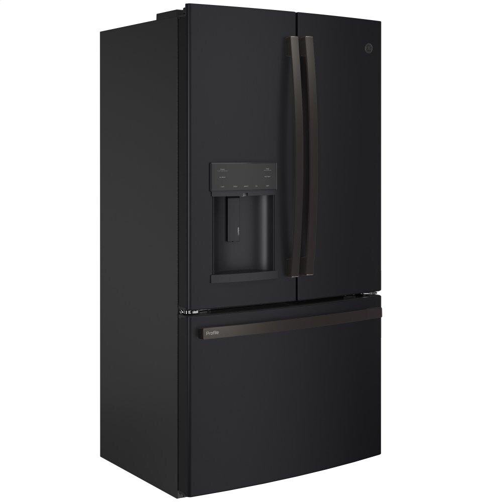 Ge Appliances PYE22KELDS Ge Profile™ Series Energy Star® 22.1 Cu. Ft. Counter-Depth French-Door Refrigerator With Hands-Free Autofill