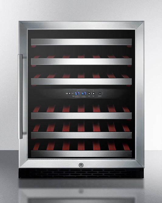Summit SWC530BLBISTADA 24" Wide Built-In Wine Cellar, Ada Compliant