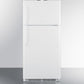 Summit BKRF18W 18 Cu.Ft. Break Room Refrigerator-Freezer In White With Nist Calibrated Alarm/Thermometers