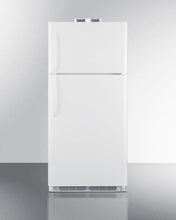 Summit BKRF18W 18 Cu.Ft. Break Room Refrigerator-Freezer In White With Nist Calibrated Alarm/Thermometers