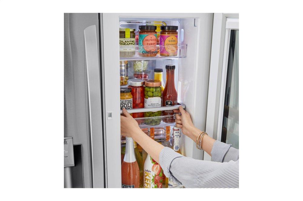 Lg LRFVC2406S 24 Cu. Ft. Smart Wi-Fi Enabled Instaview™ Door-In-Door® Counter-Depth Refrigerator With Craft Ice™ Maker