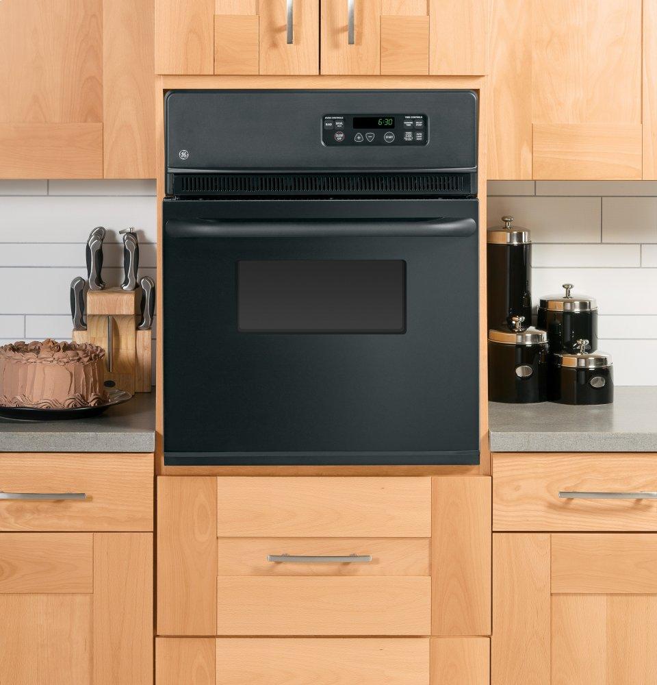 Ge Appliances JRS06BJBB Ge® 24" Electric Single Standard Clean Wall Oven
