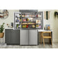 Kitchenaid KRQC506MPS 19.4 Cu. Ft. 36-Inch Wide Counter-Depth 4-Door Refrigerator With Printshield™ Finish