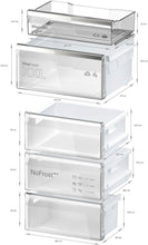 Bosch B24CB50ESS 500 Series Freestanding Bottom Freezer Refrigerator 24