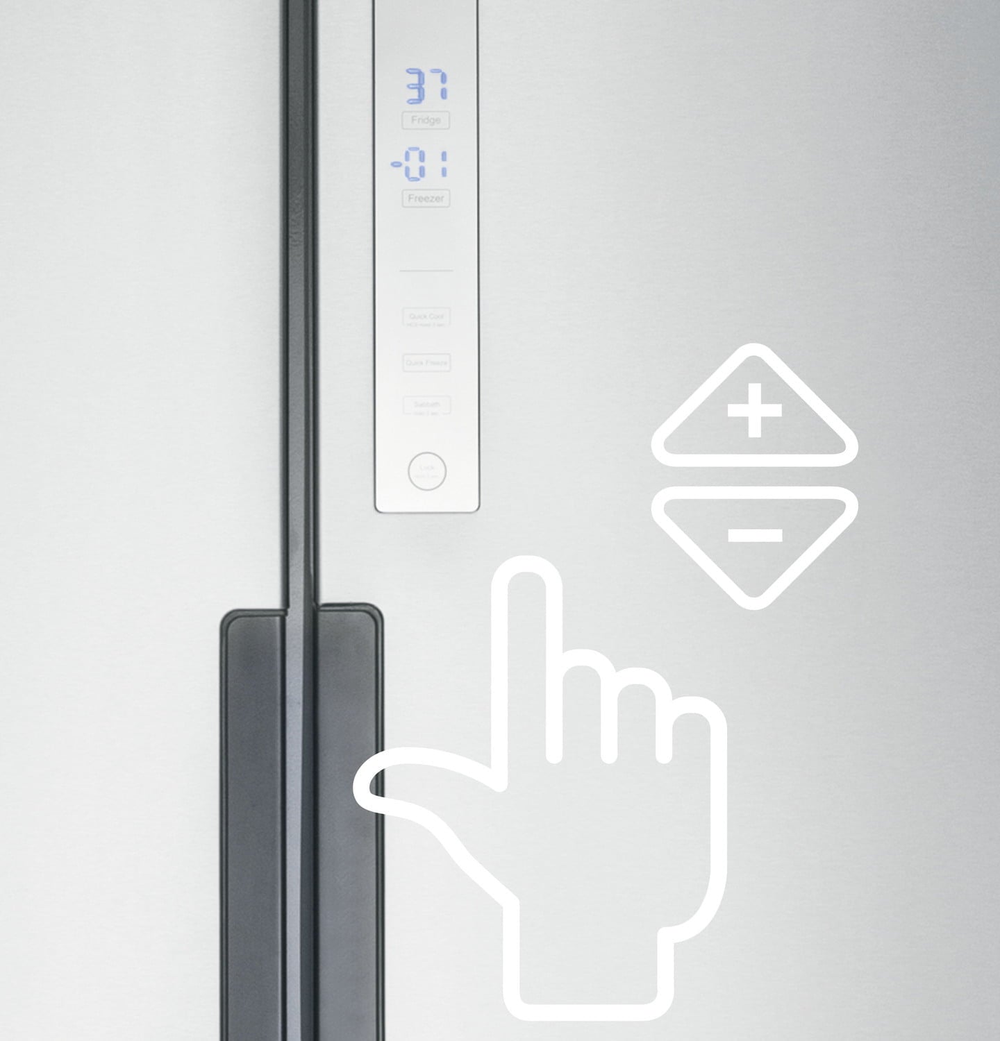 Haier HRQ16N3BGS 16.4 Cu. Ft. Quad Door Refrigerator