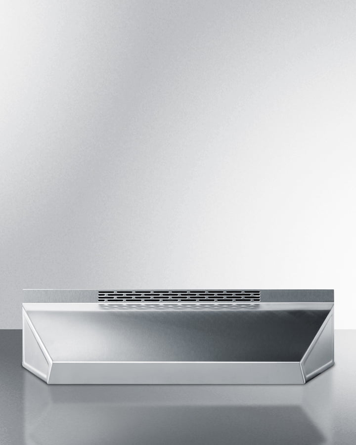 Summit ADAH1624SS 24" Under Cabinet Convertible Range Hood, Ada Compliant
