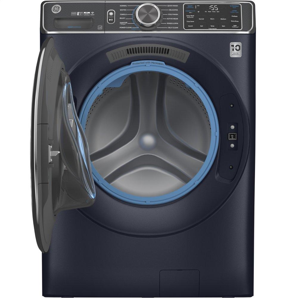 Ge Appliances GFW850SPNRS Ge® 5.0 Cu. Ft. Capacity Smart Front Load Energy Star® Steam Washer With Smartdispense&#8482; Ultrafresh Vent System With Odorblock&#8482; And Sanitize + Allergen
