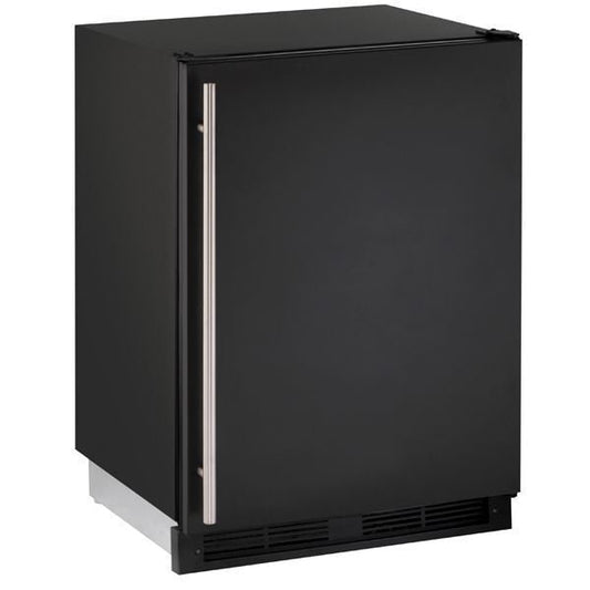U-Line UCO1224FB00B Co1224F 24" Refrigerator/Ice Maker With Black Solid Finish, No (115 V/60 Hz Volts /60 Hz Hz)