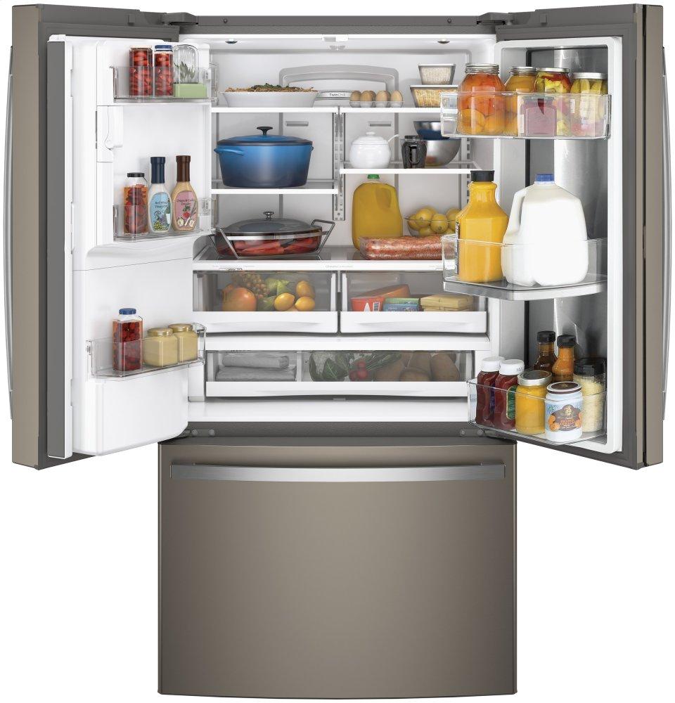 Ge Appliances GFD28GMLES Ge® 27.7 Cu. Ft. French-Door Refrigerator With Door In Door