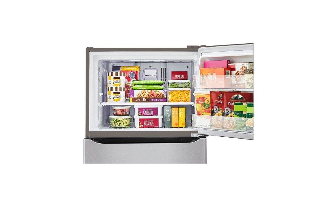 Lg LTCS20020S 20 Cu. Ft. Top Freezer Refrigerator