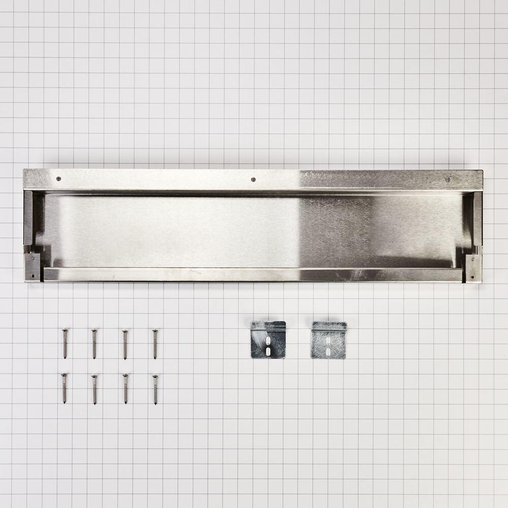 Maytag W10655450 Stainless Steel Backsplash